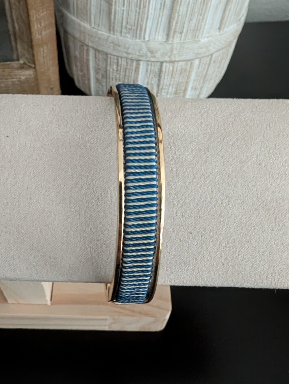 Talbots Gold Tone Hinged Bracelet